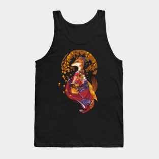 Maple Kitsune Fox Tank Top